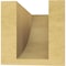Ekena Millwork 4"W x 8"D x 4"H Wide Durham Rough Cedar Woodgrain TimberThane Corbel, Primed Tan CORUR04X08X04DURRCPR - alternate 6